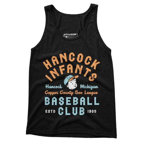 Hancock Infants - Michigan - Vintage Defunct Baseball Teams - Unisex Tank Top