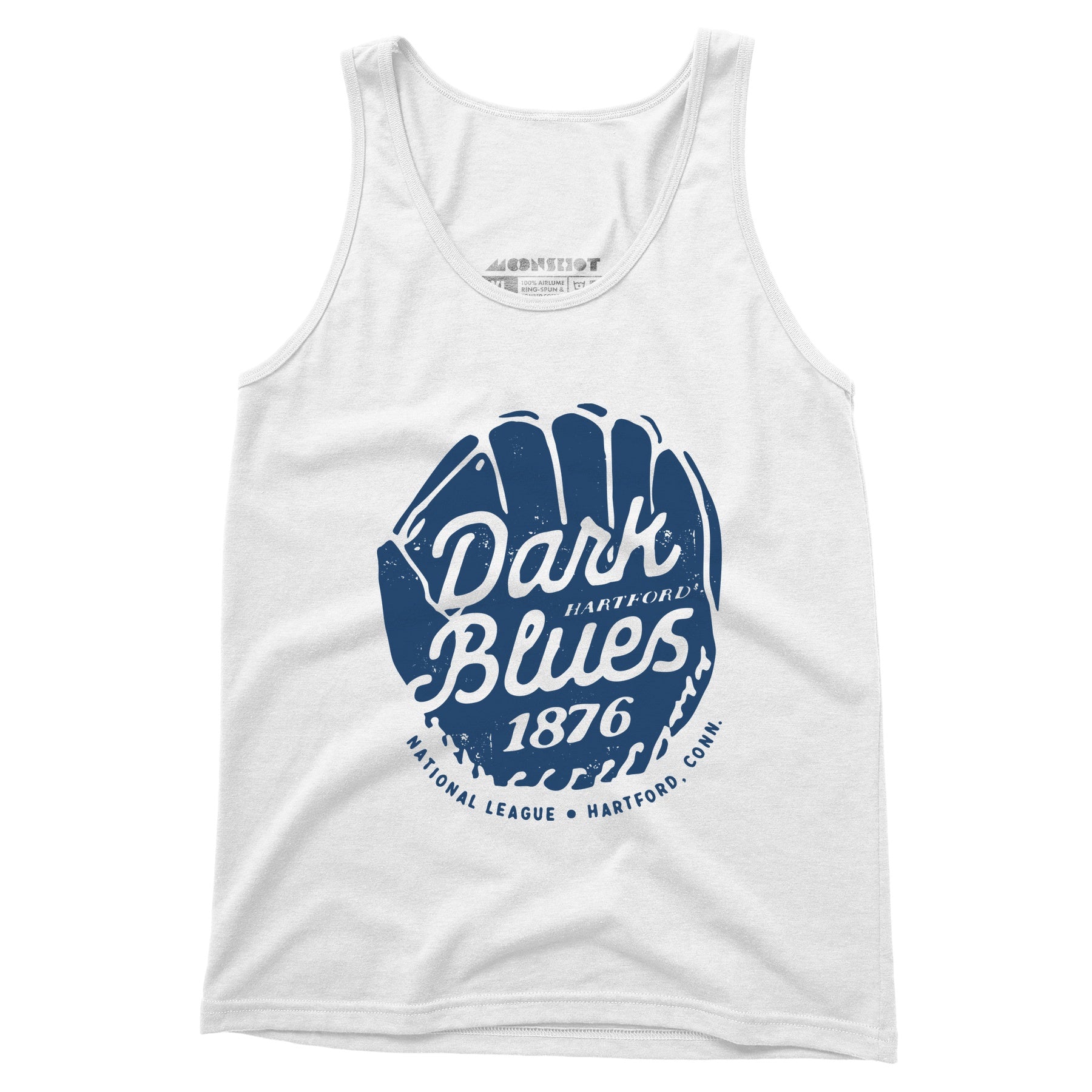 Hartford Dark Blues - Connecticut - Vintage Defunct Baseball Teams - Unisex Tank Top