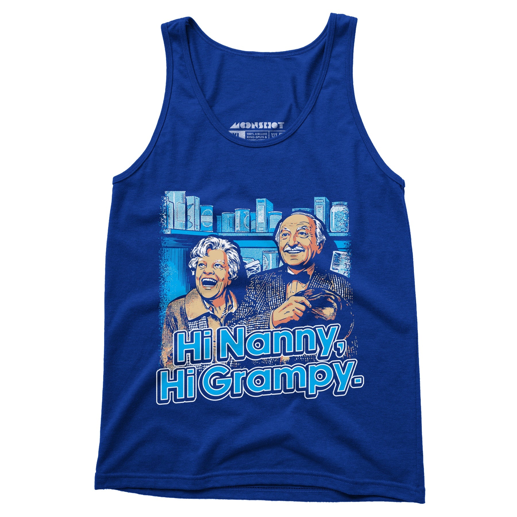 Hi Nanny, Hi Grampy - Unisex Tank Top