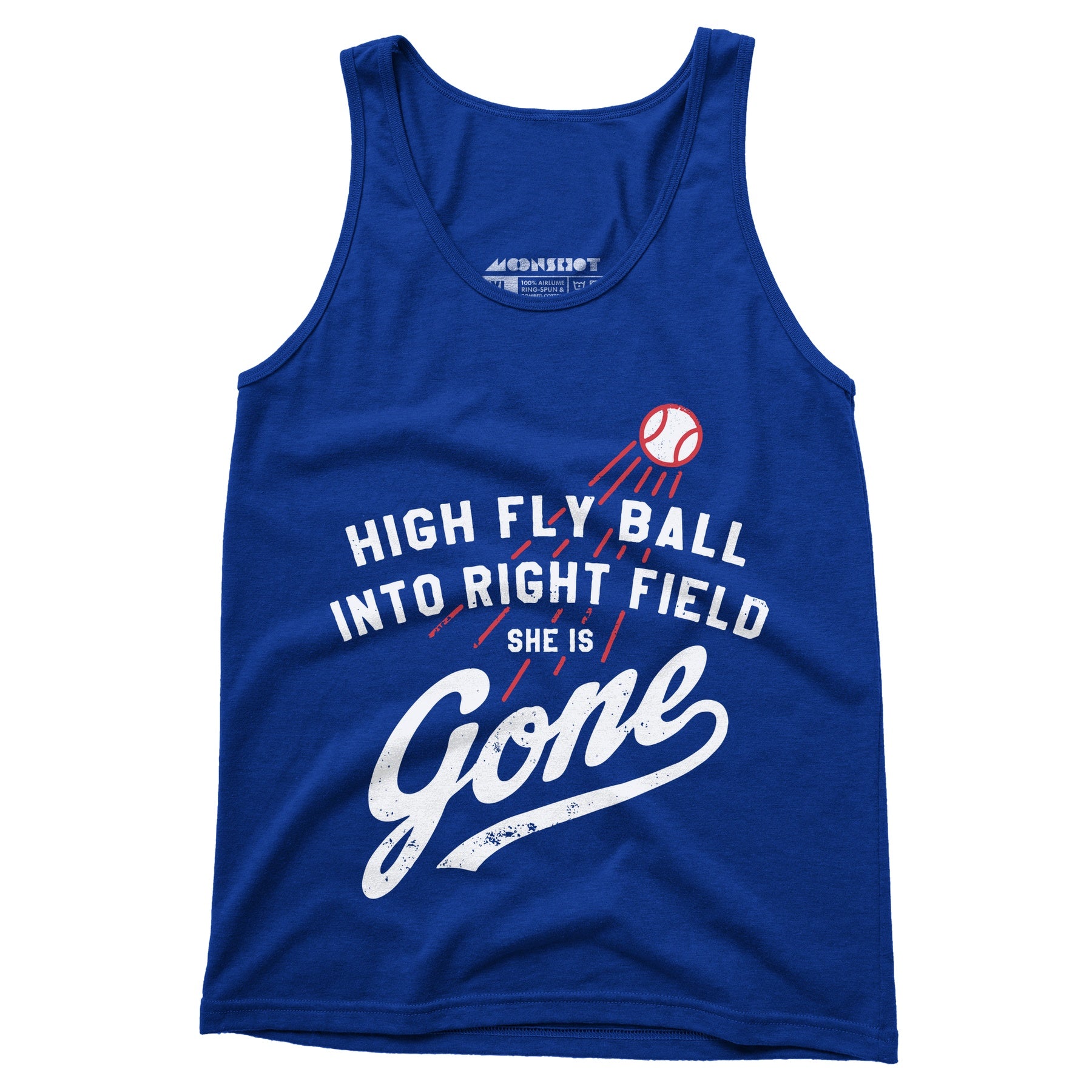 High Fly Ball Into Right Field She is Gone - Unisex Tank Top