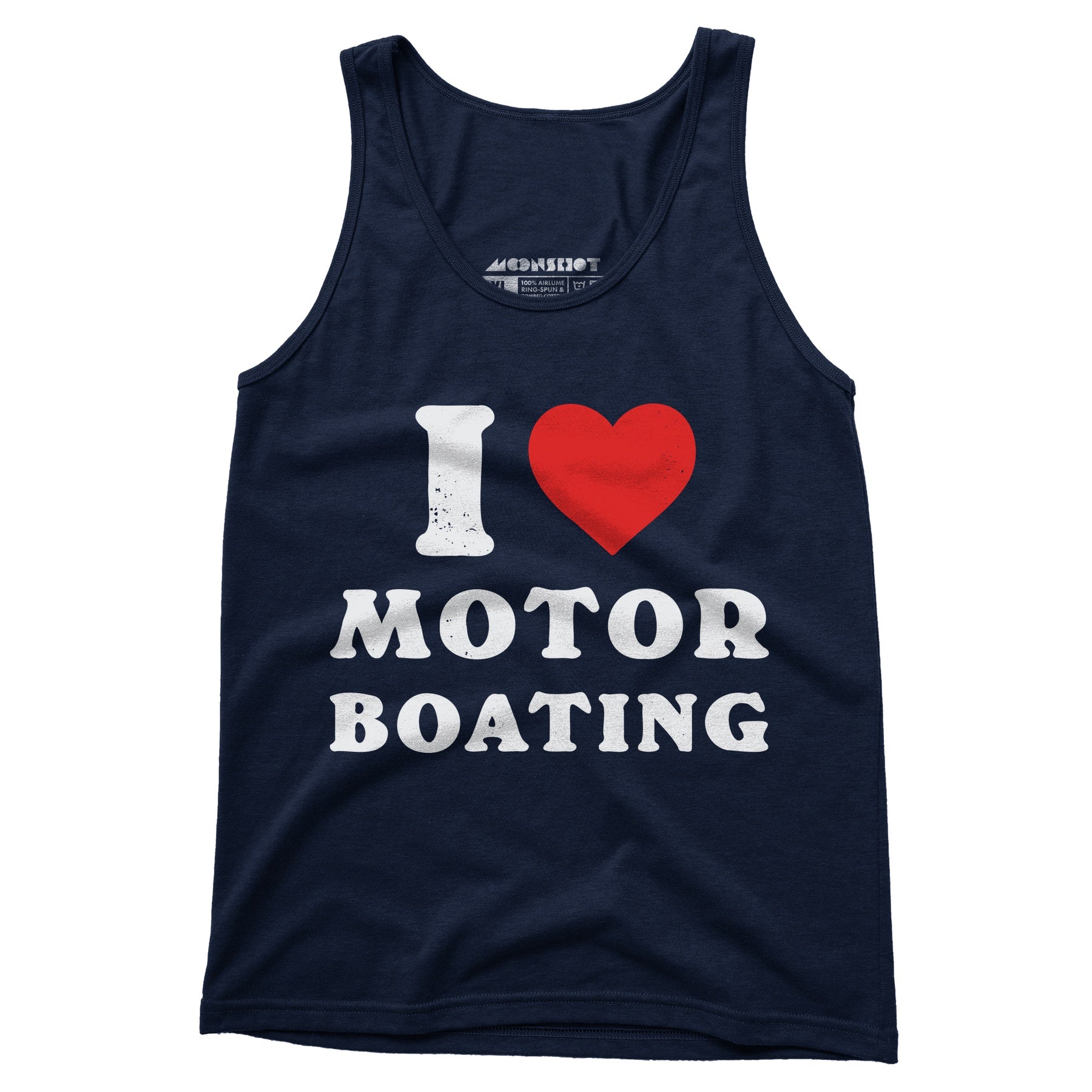 I Love Motorboating - Unisex Tank Top