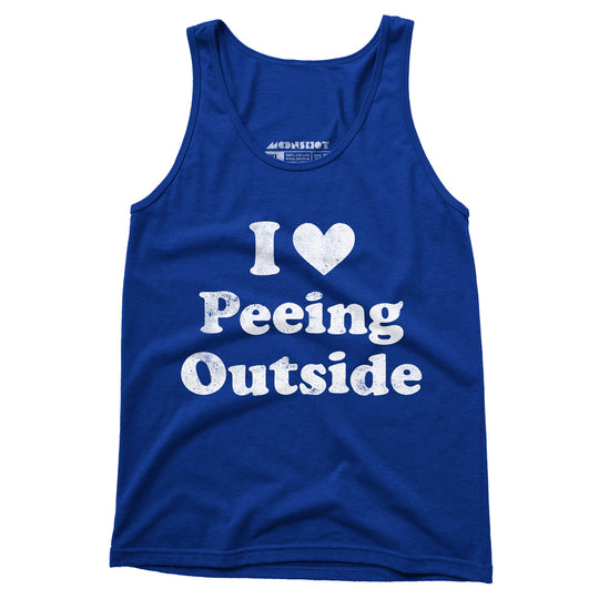 I Love Peeing Outside - Unisex Tank Top