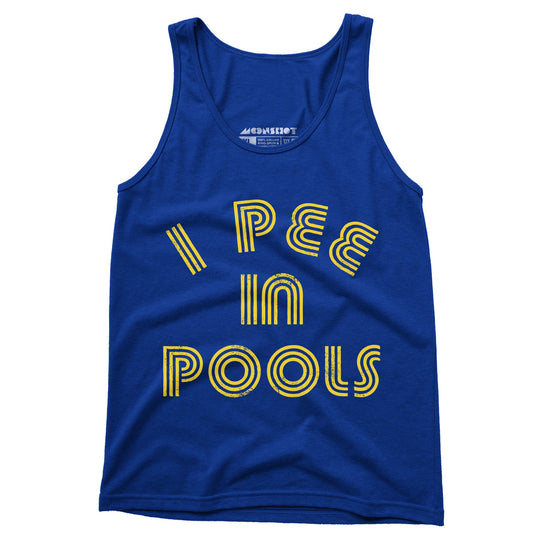 I Pee in Pools - Unisex Tank Top