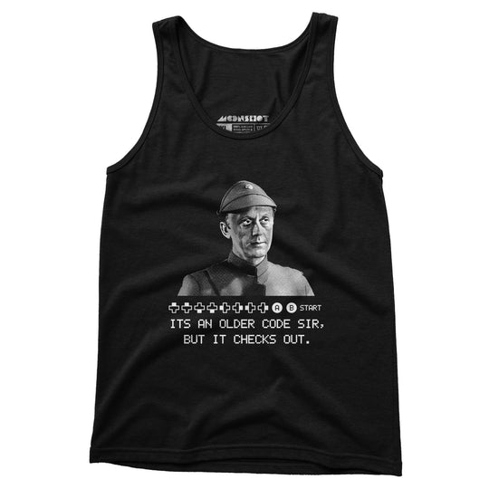 It's An Older Code Sir But It Checks Out - Unisex Tank Top