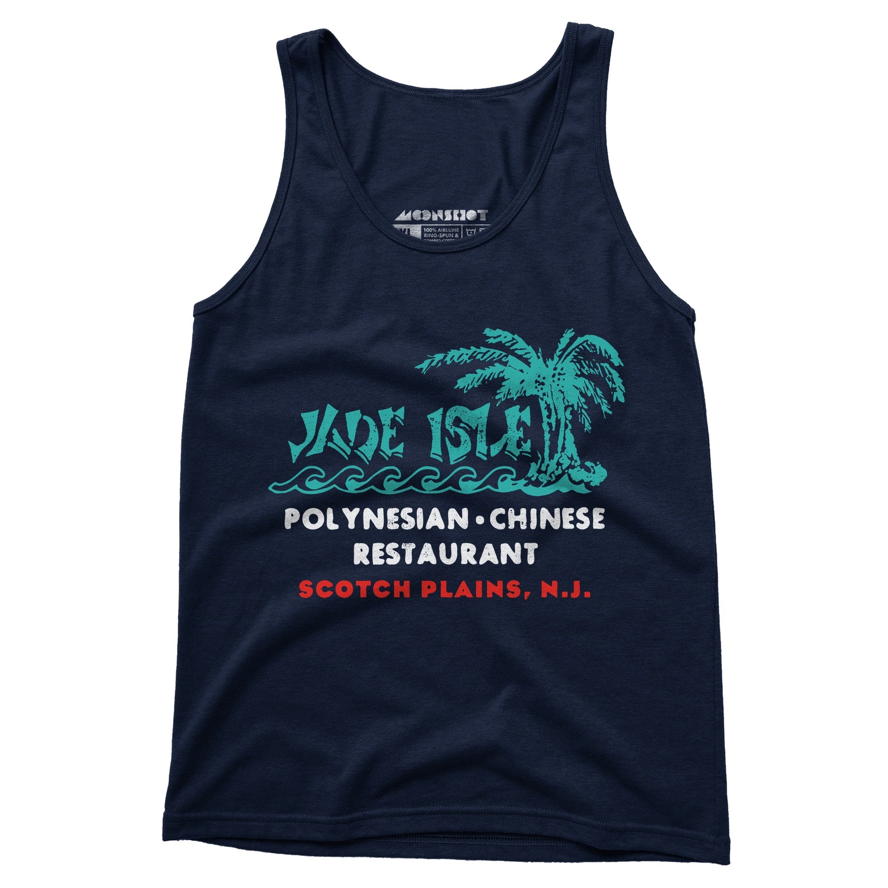 Jade Isle - Scotch Plains, NJ - Vintage Tiki Bar - Unisex Tank Top