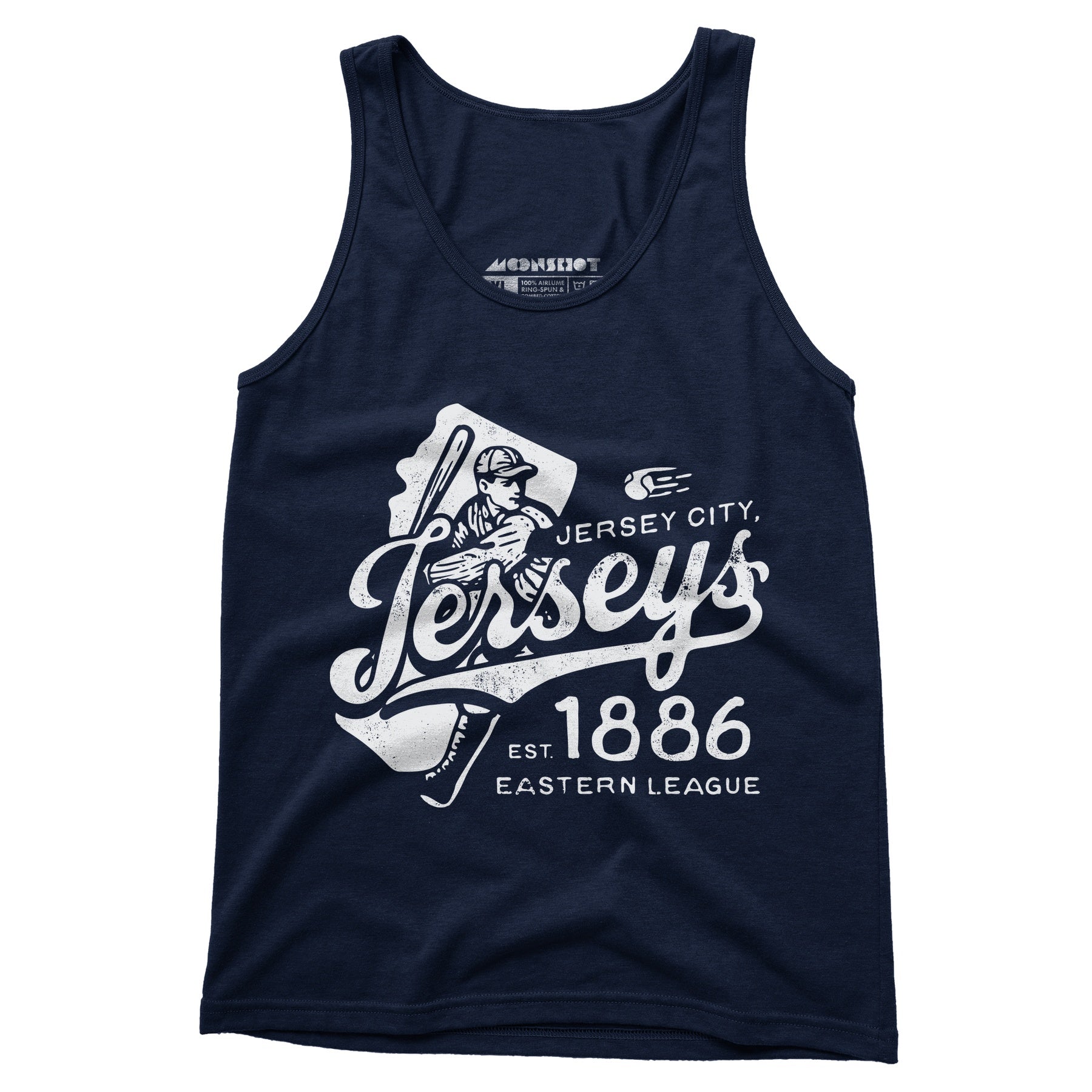 Jersey City Jerseys - New Jersey - Vintage Defunct Baseball Teams - Unisex Tank Top