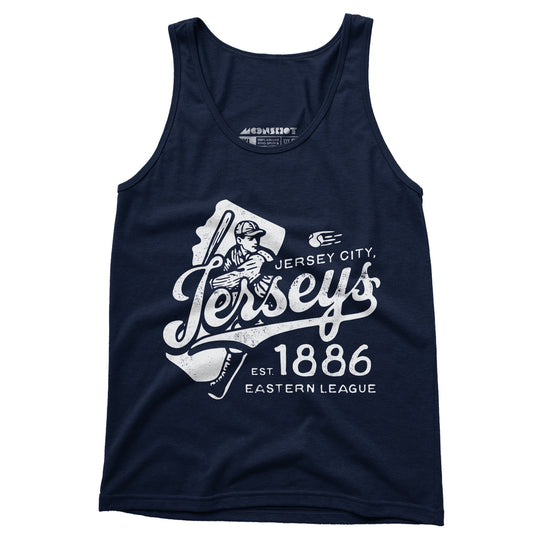 Jersey City Jerseys - New Jersey - Vintage Defunct Baseball Teams - Unisex Tank Top