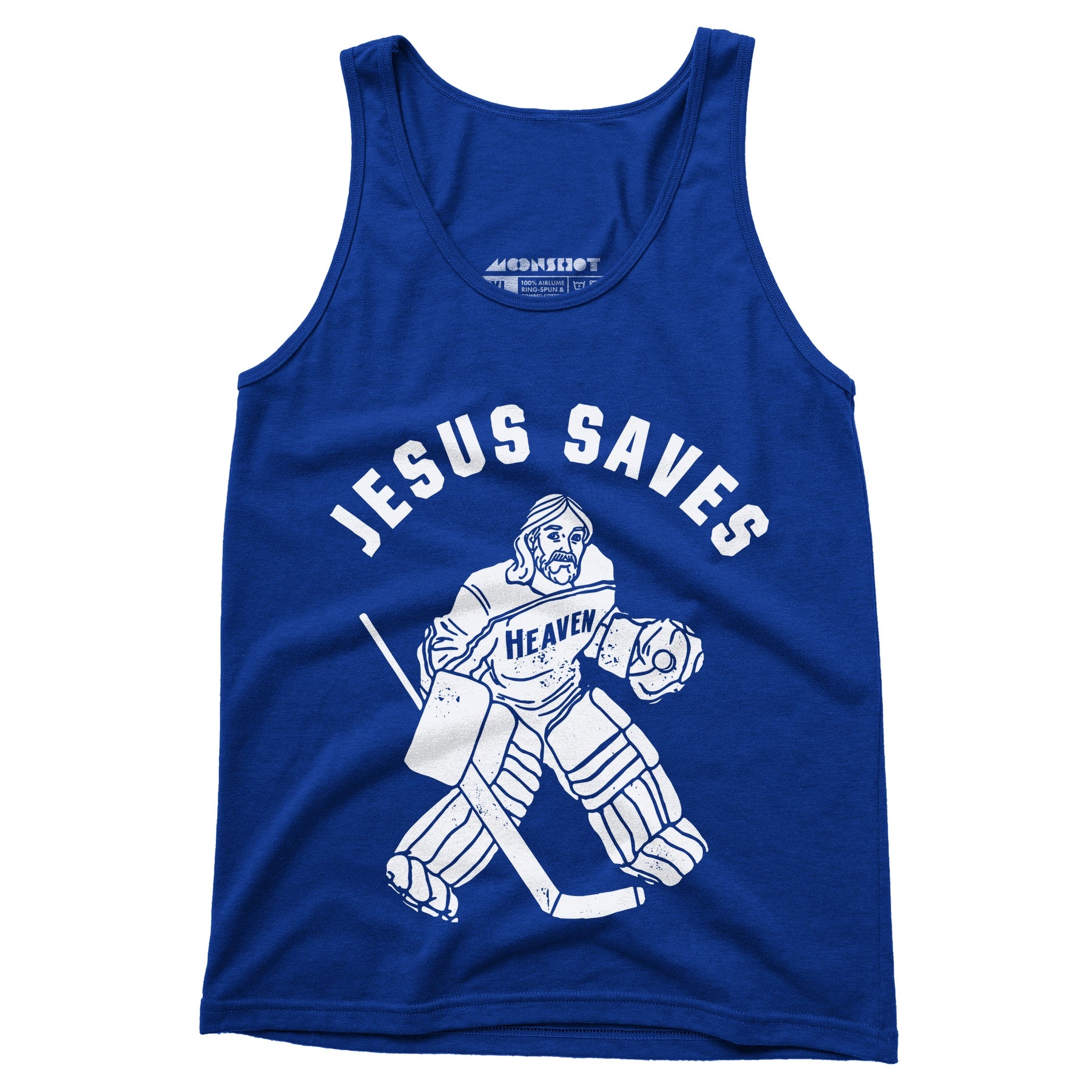 Jesus Saves - Hockey - Unisex Tank Top