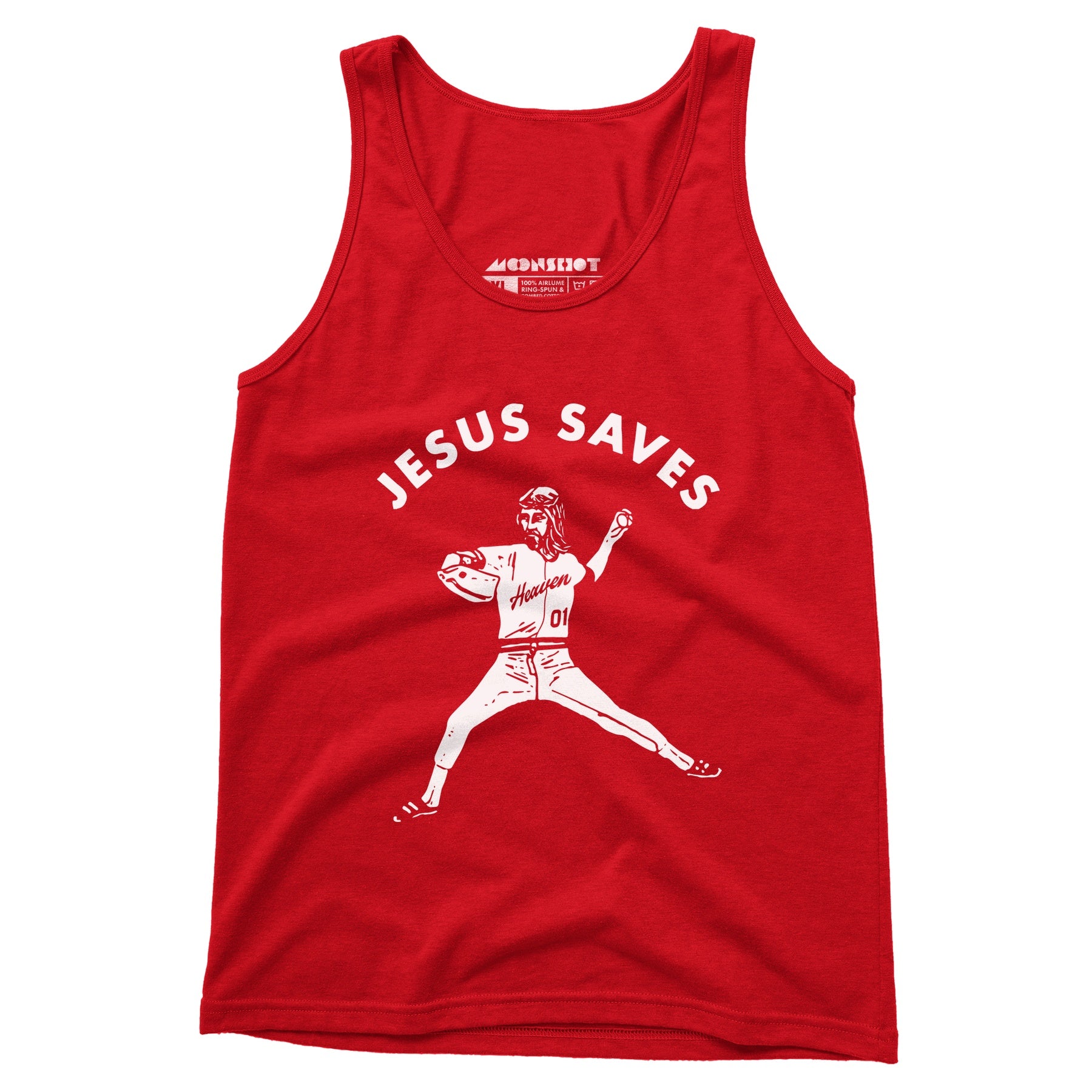 Jesus Saves - Lefty - Unisex Tank Top