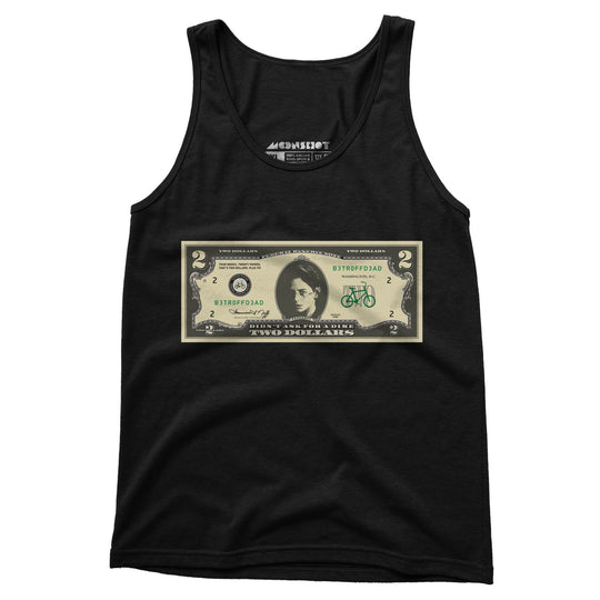 Johnny Two Dollar Bill Parody - Better Off Dead - Unisex Tank Top