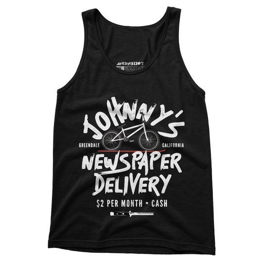 Johnny's Newspaper Delivery - Unisex Tank Top