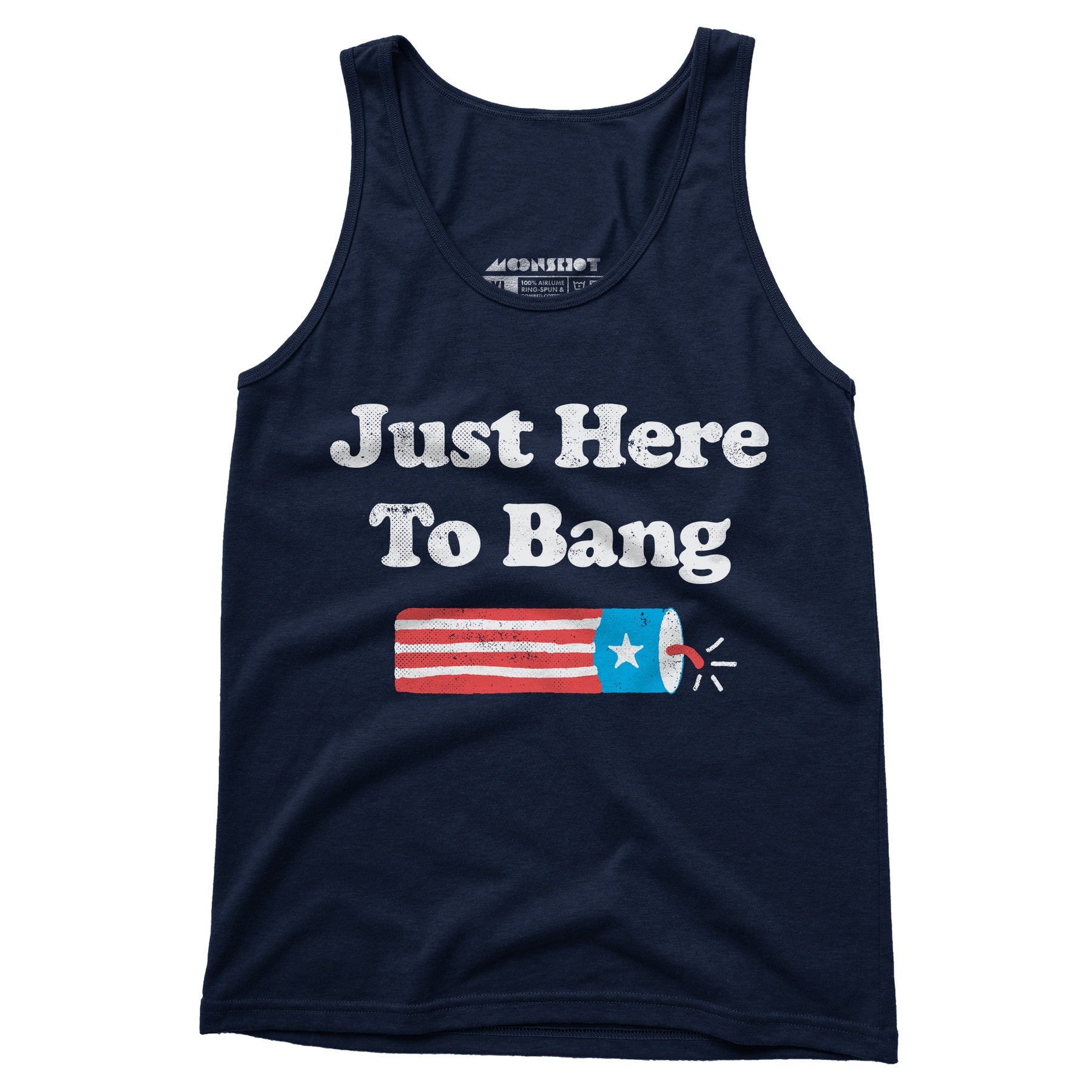 Just Here to Bang - Unisex Tank Top