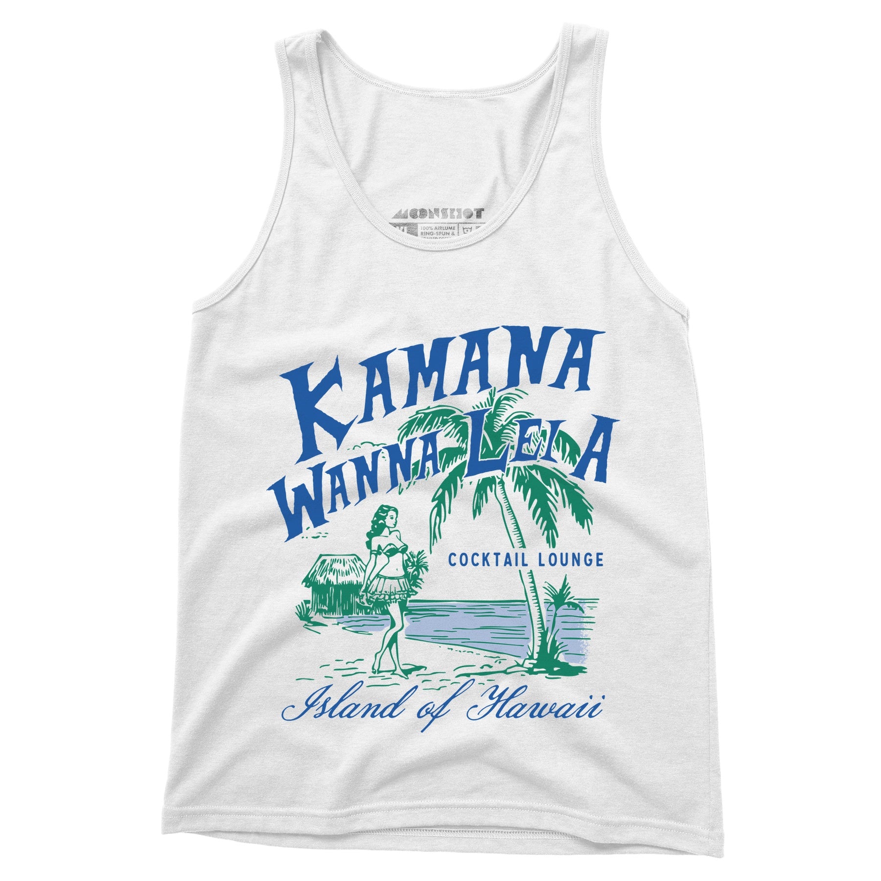 Kamana Wanna Lei A Cocktail Lounge - Unisex Tank Top