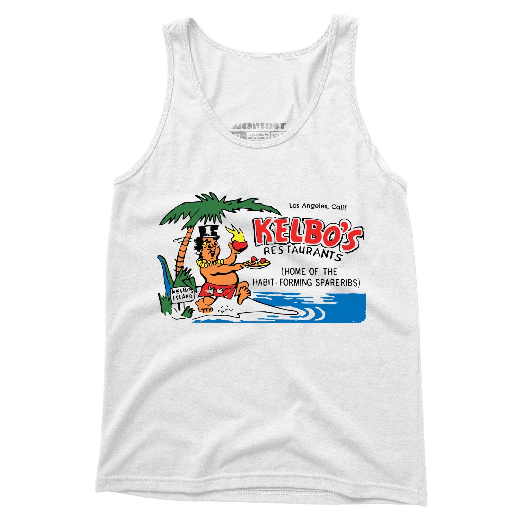 Kelbo's v2 - Los Angeles, CA - Vintage Tiki Bar - Unisex Tank Top