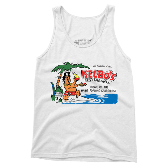 Kelbo's v2 - Los Angeles, CA - Vintage Tiki Bar - Unisex Tank Top