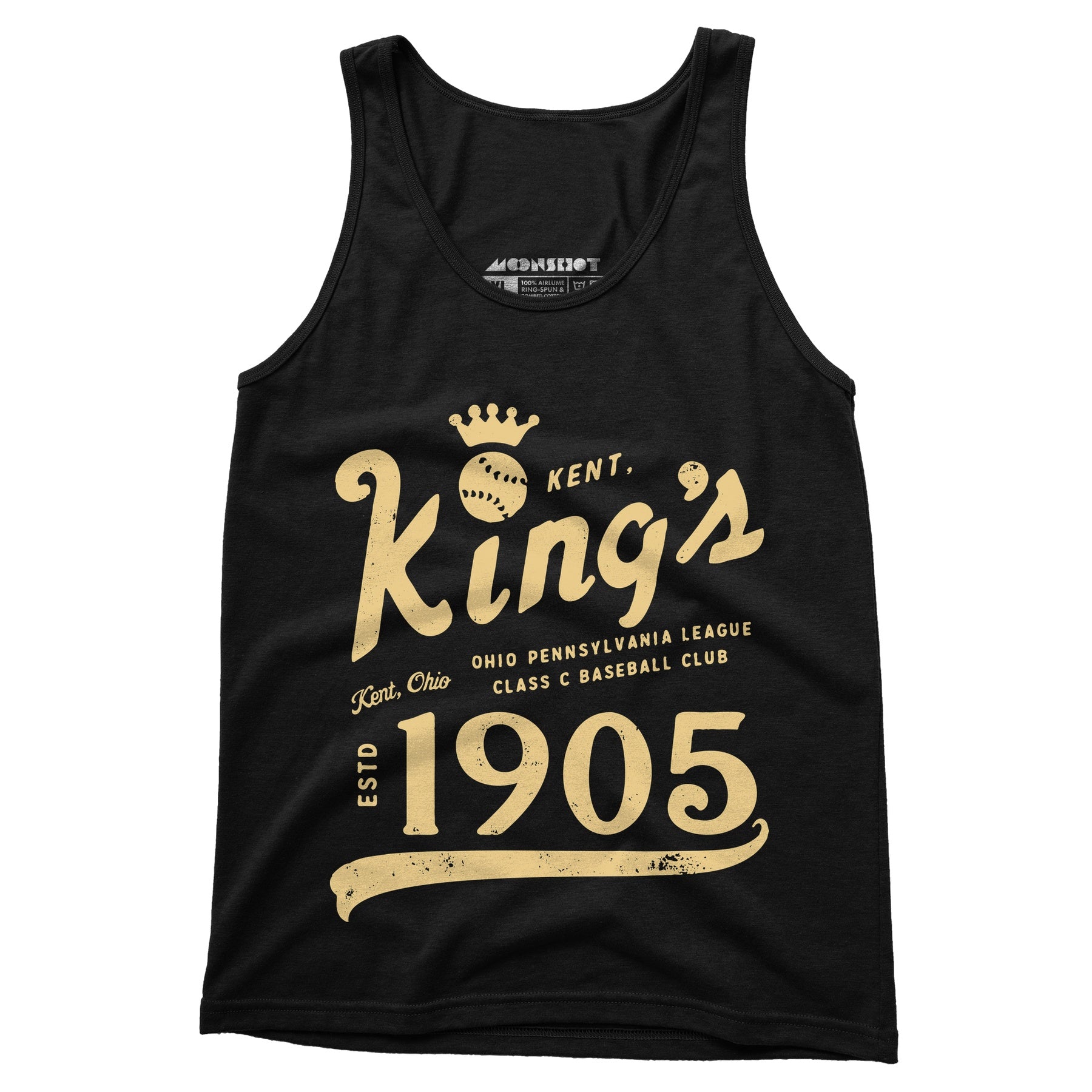 Kent Kings - Ohio - Vintage Defunct Baseball Teams - Unisex Tank Top