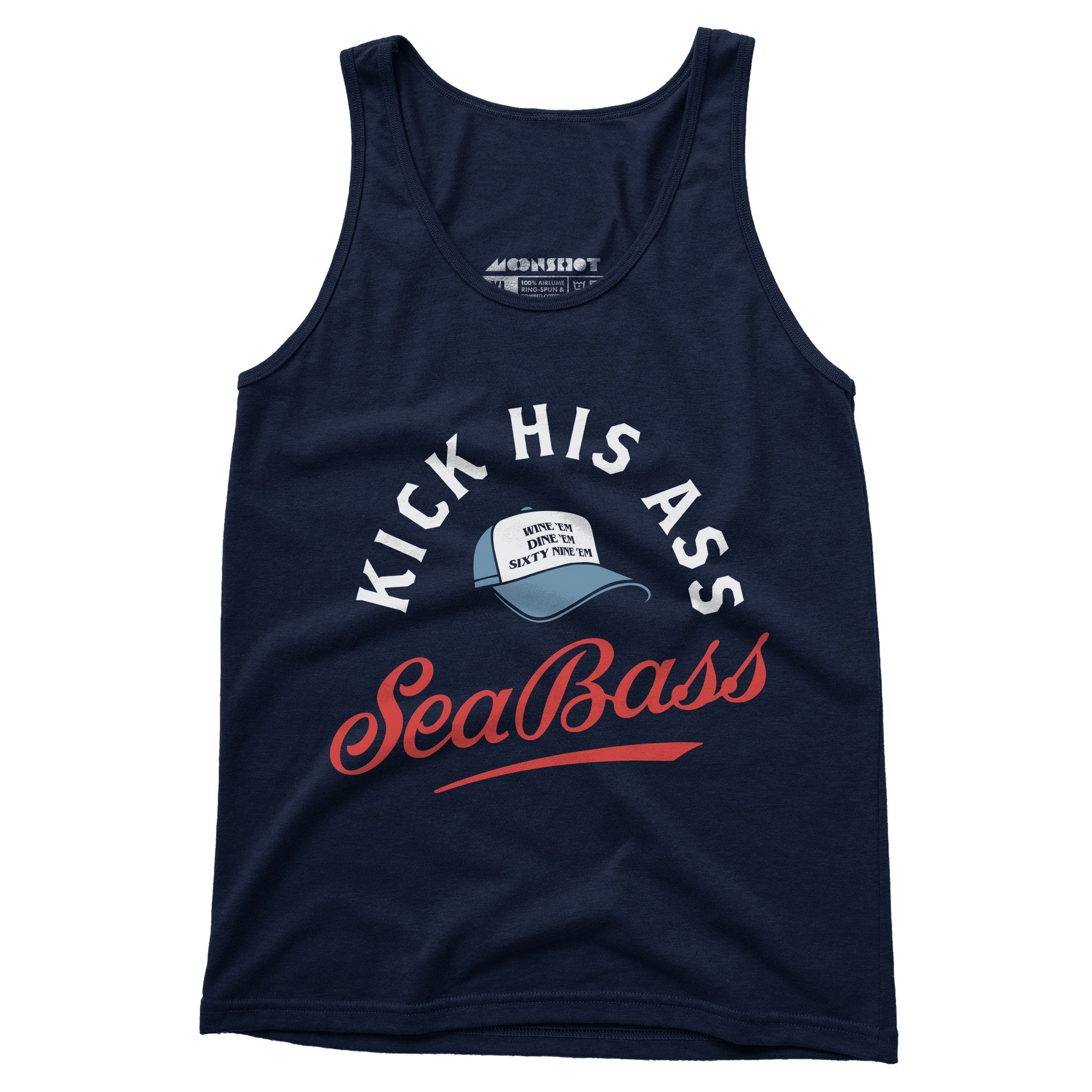 Kick His Ass Sea Bass - Unisex Tank Top