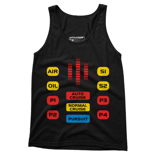 Knight Rider KITT Console - Unisex Tank Top