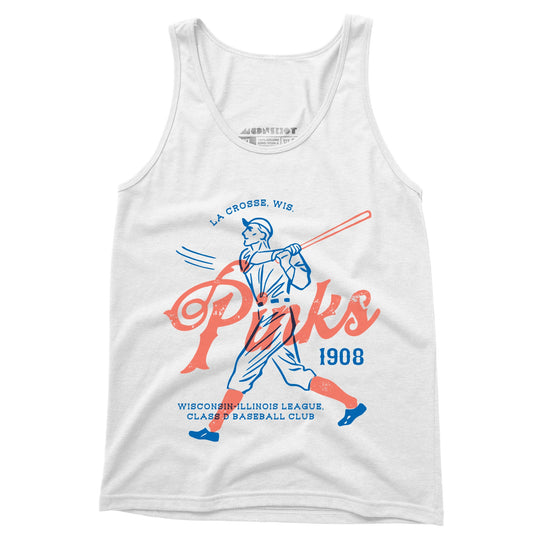 La Crosse Pinks - Wisconsin - Vintage Defunct Baseball Teams - Unisex Tank Top
