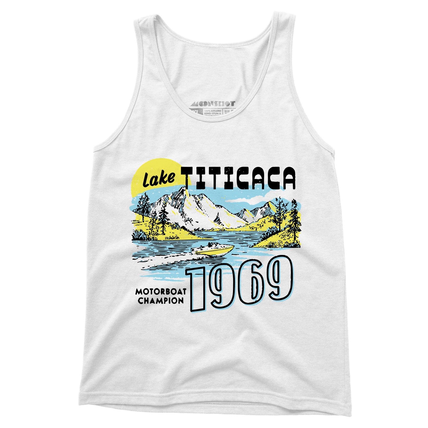 Lake Titicaca Motorboat Champion 1969 - Unisex Tank Top