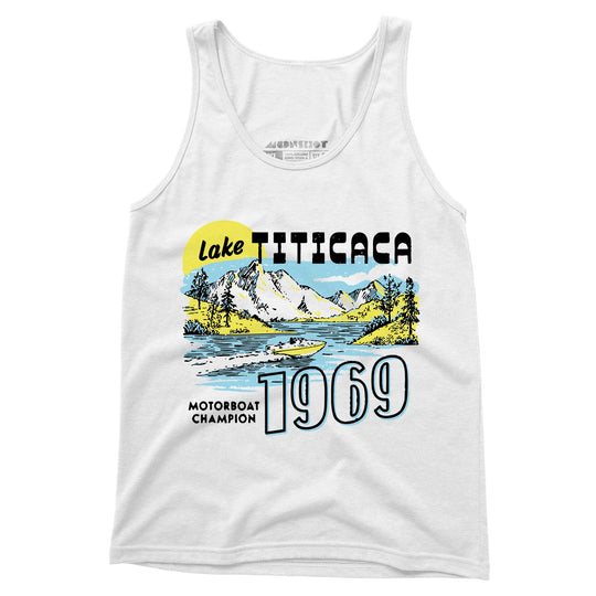 Lake Titicaca Motorboat Champion 1969 - Unisex Tank Top