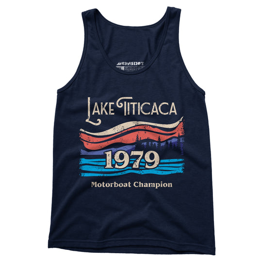 Lake Titicaca Motorboat Champion - Unisex Tank Top