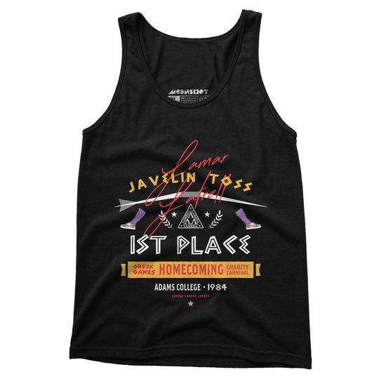 Lamar Latrell Javelin Toss - Unisex Tank Top