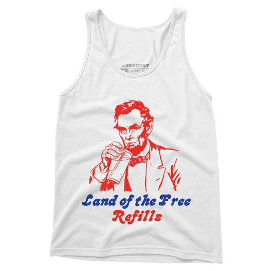Land of the Free Refills - Unisex Tank Top