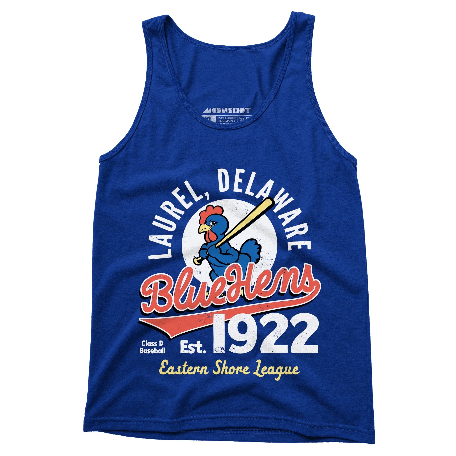 Laurel Blue Hens - Delaware - Vintage Defunct Baseball Teams - Unisex Tank Top