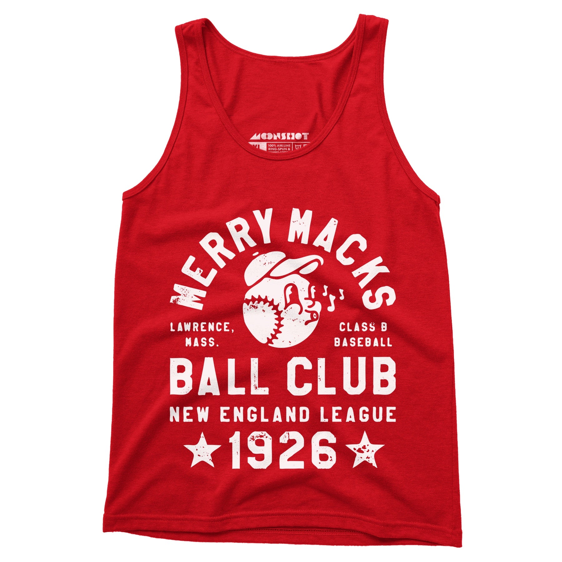 Lawrence Merry Macks - Massachusetts - Vintage Defunct Baseball Teams - Unisex Tank Top