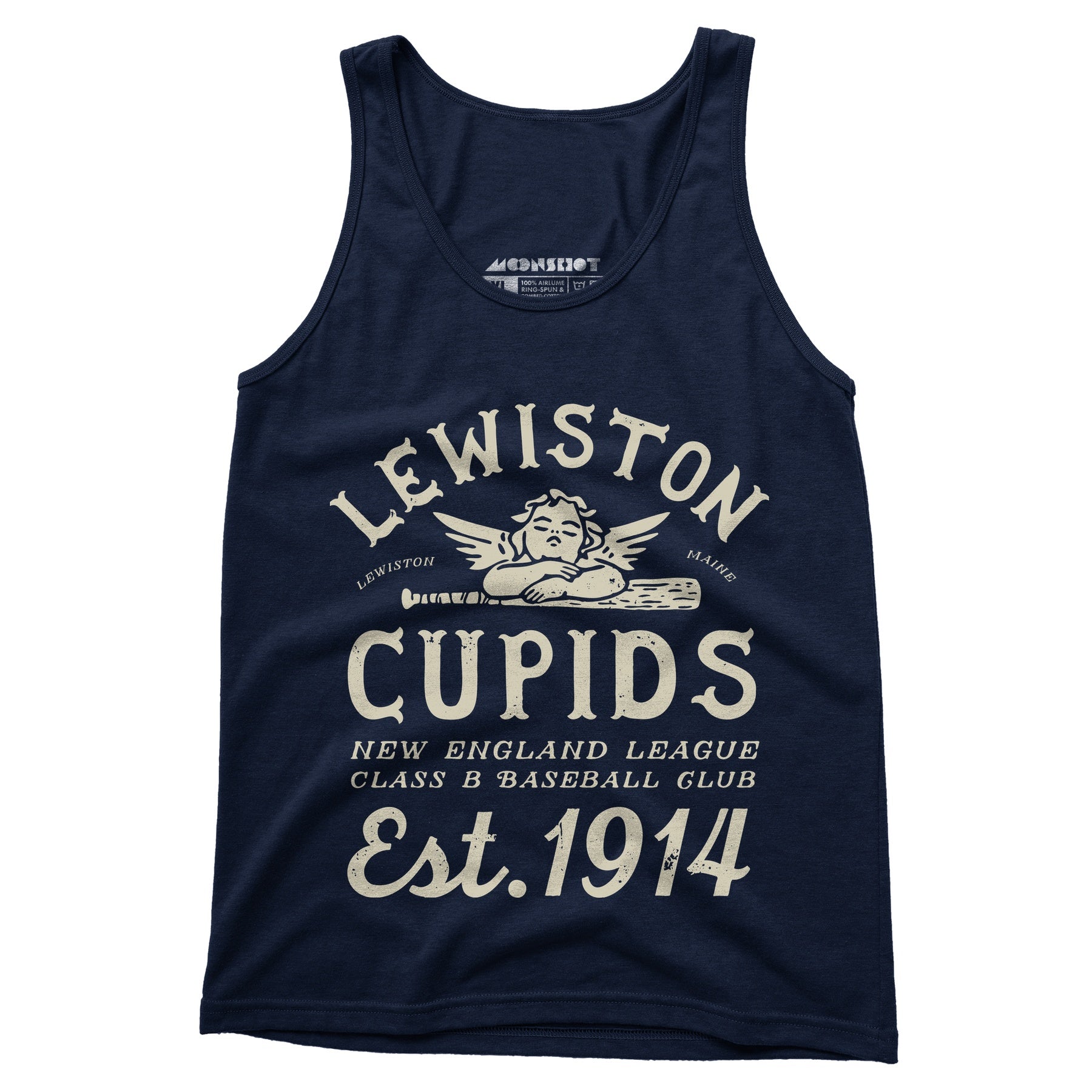 Lewiston Cupids - Maine - Vintage Defunct Baseball Teams - Unisex Tank Top