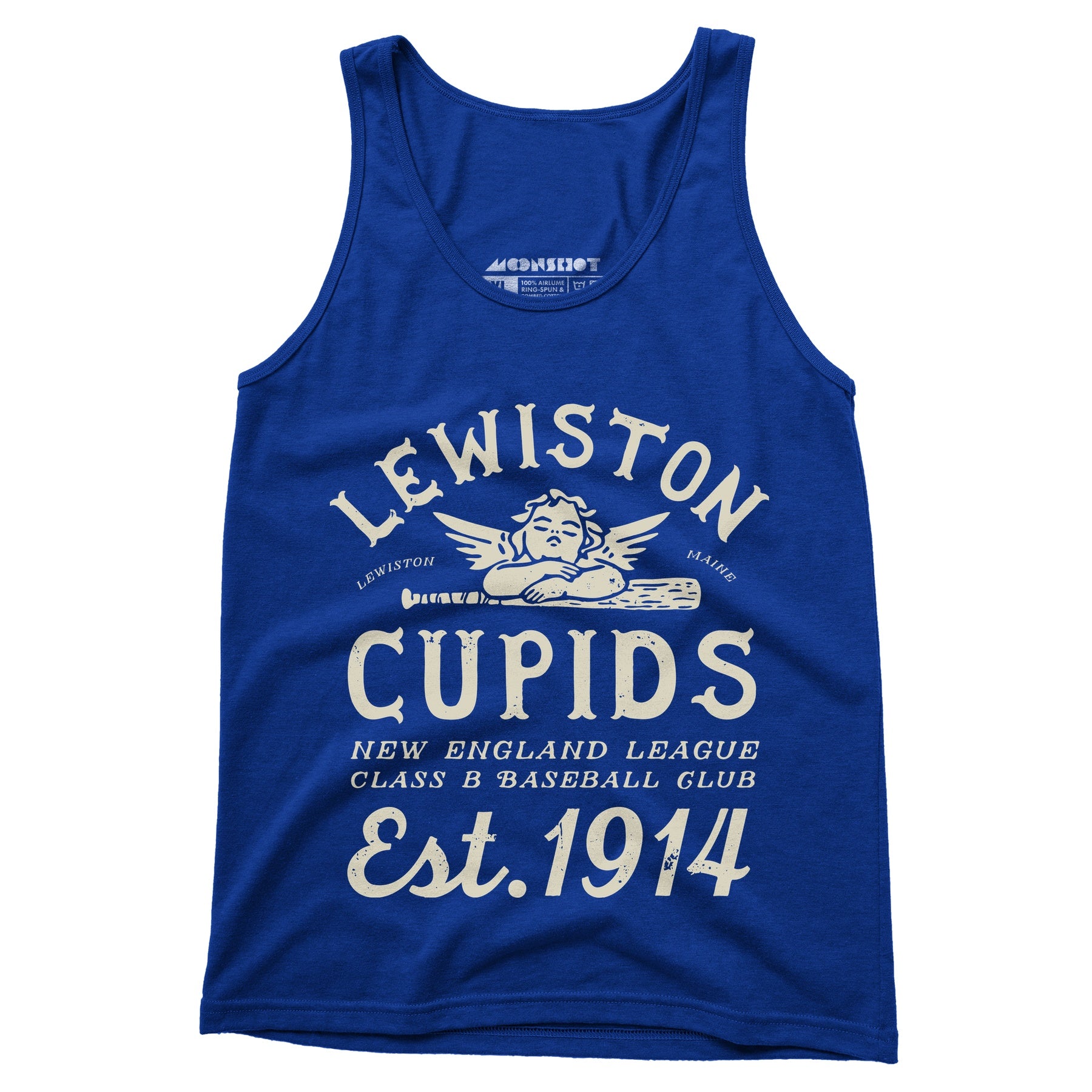 Lewiston Cupids - Maine - Vintage Defunct Baseball Teams - Unisex Tank Top