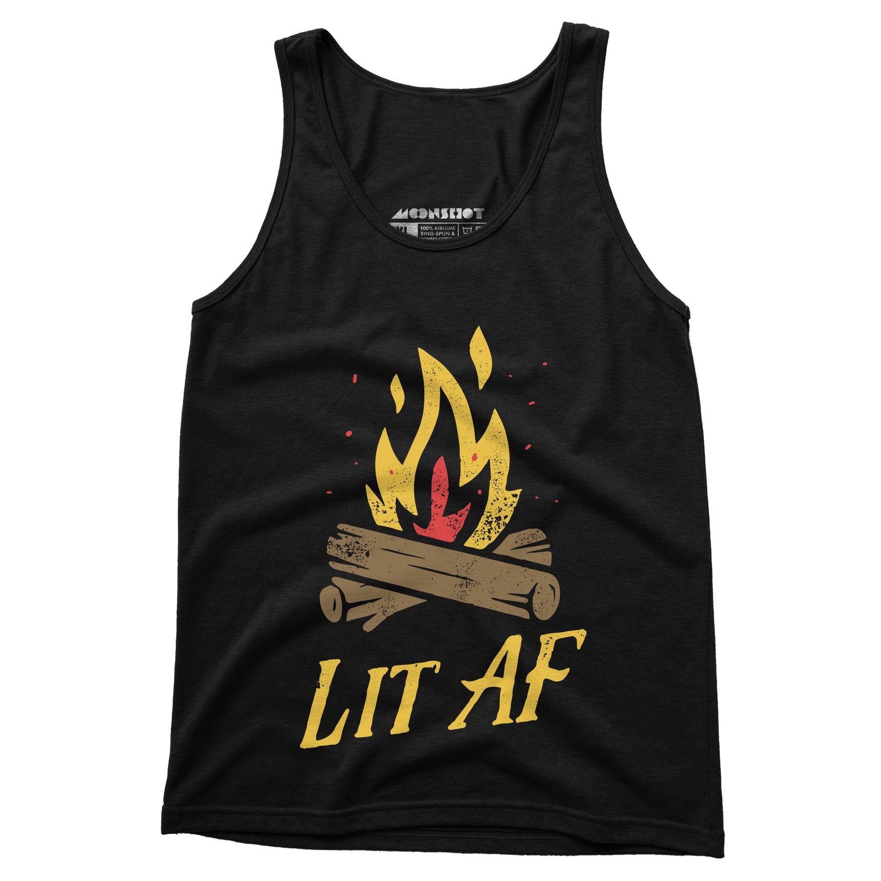 Lit AF Campfire - Unisex Tank Top
