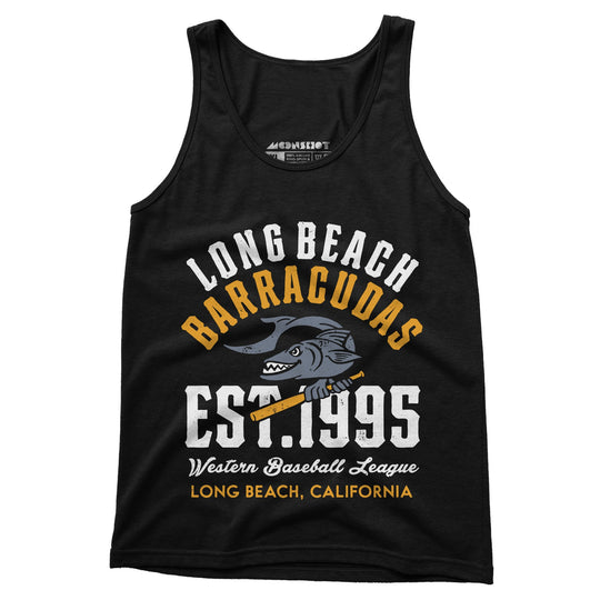 Long Beach Barracudas - California - Vintage Defunct Baseball Teams - Unisex Tank Top