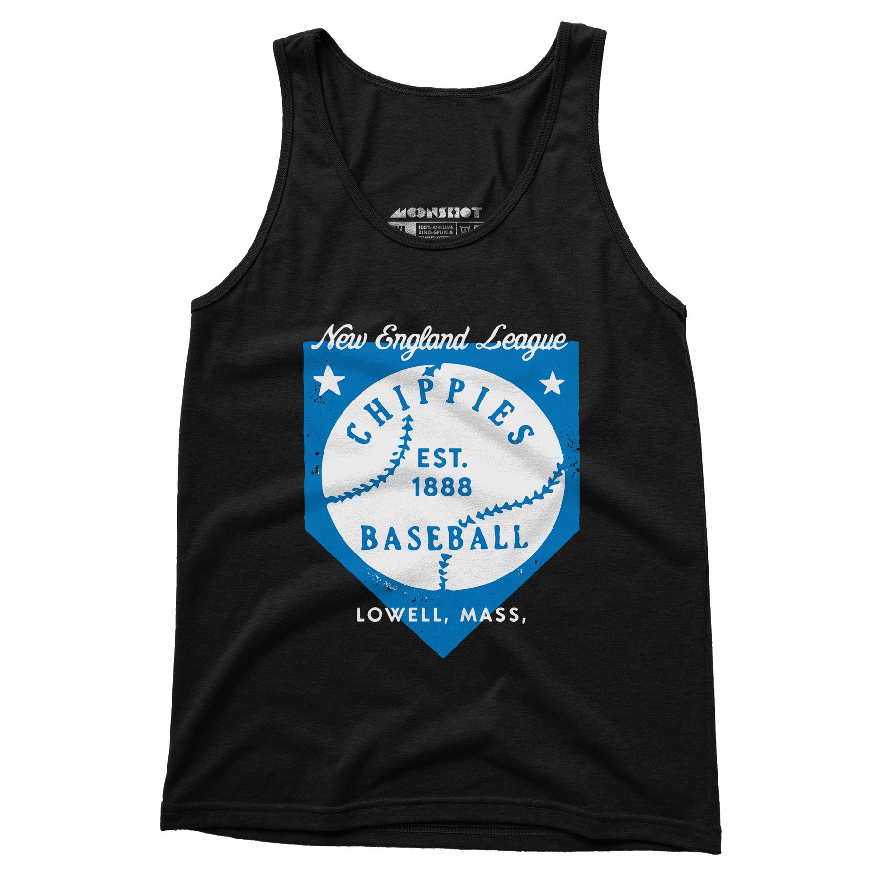 Lowell Chippies - Massachusetts - Vintage Defunct Baseball Teams - Unisex Tank Top