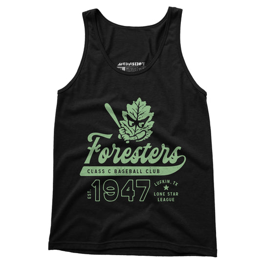 Lufkin Foresters - Texas - Vintage Defunct Baseball Teams - Unisex Tank Top