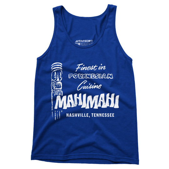 Mahi Mahi - Nashville, TN - Vintage Tiki Bar - Unisex Tank Top
