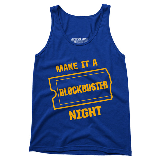 Make it a Blockbuster Night - Unisex Tank Top