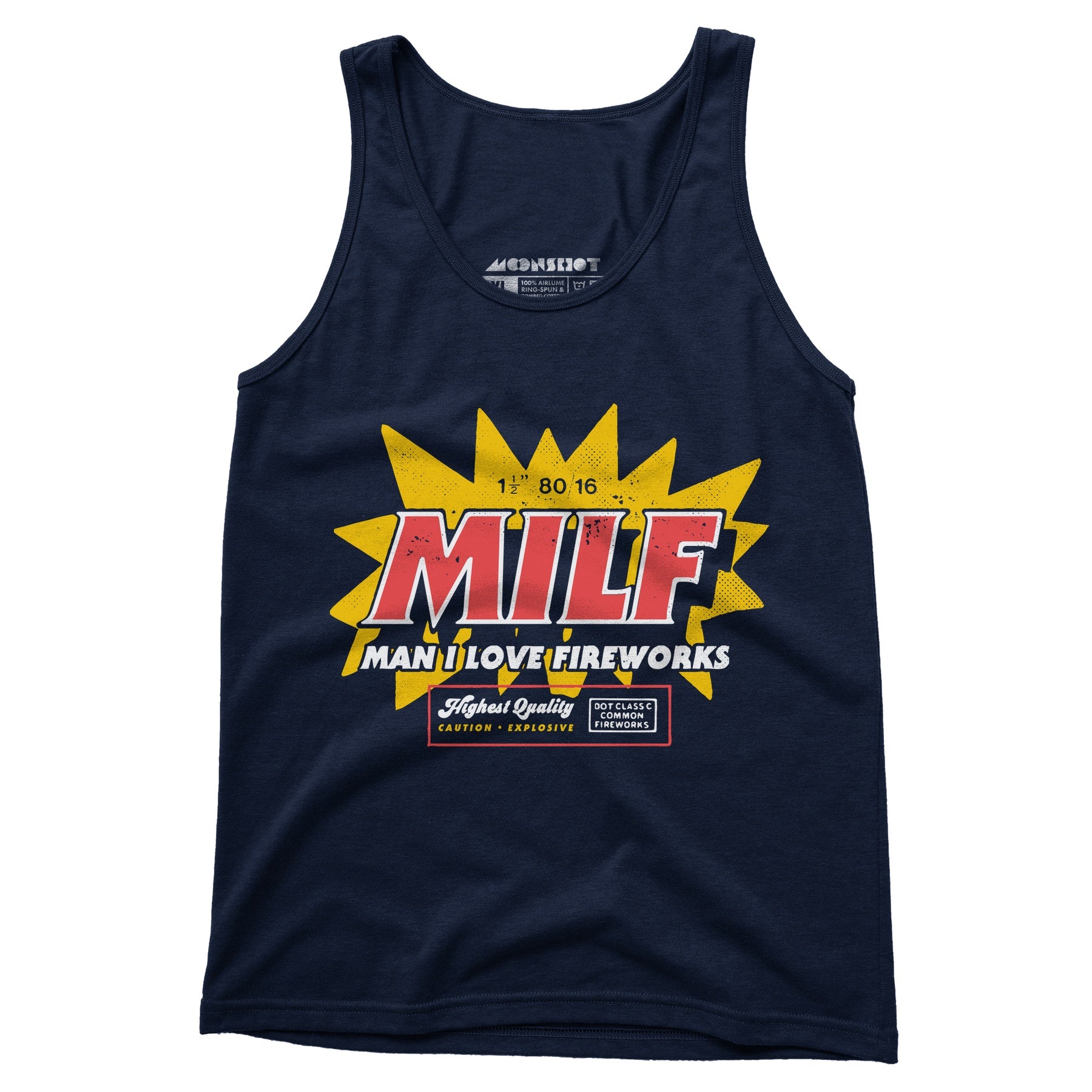 Man I Love Fireworks - Unisex Tank Top