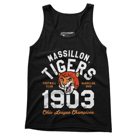 Massillon Tigers - Ohio - Vintage Defunct Football Teams - Unisex Tank Top