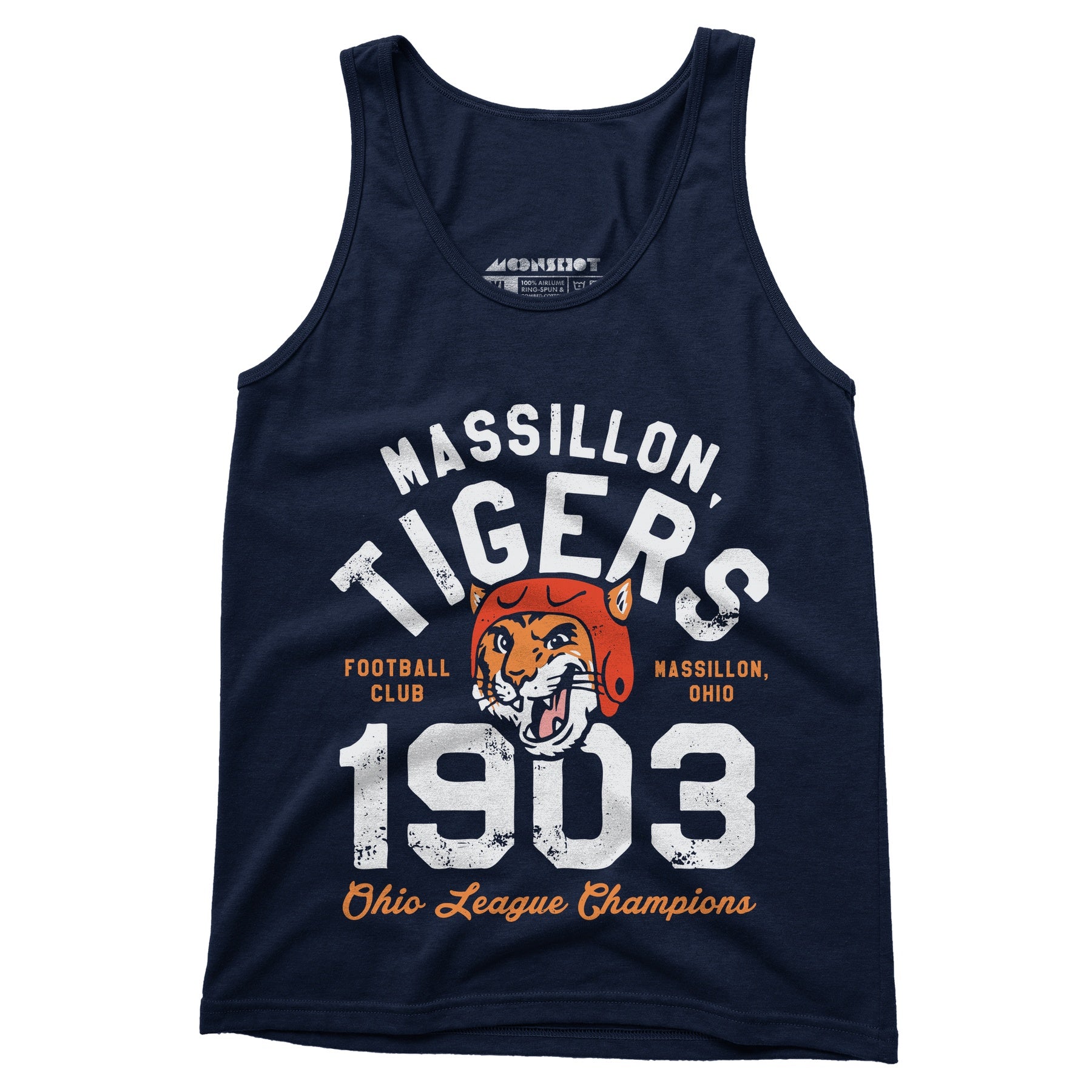 Massillon Tigers - Ohio - Vintage Defunct Football Teams - Unisex Tank Top