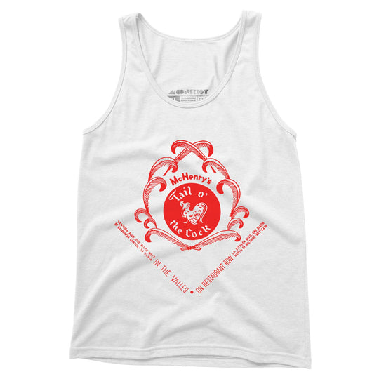 McHenry's Tail o' the Cock v2 - Los Angeles, CA - Vintage Restaurant - Unisex Tank Top