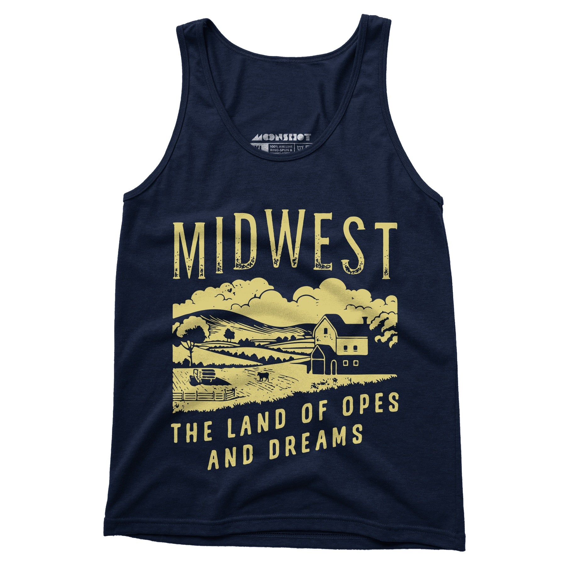 Midwest The Land of Opes and Dreams - Unisex Tank Top
