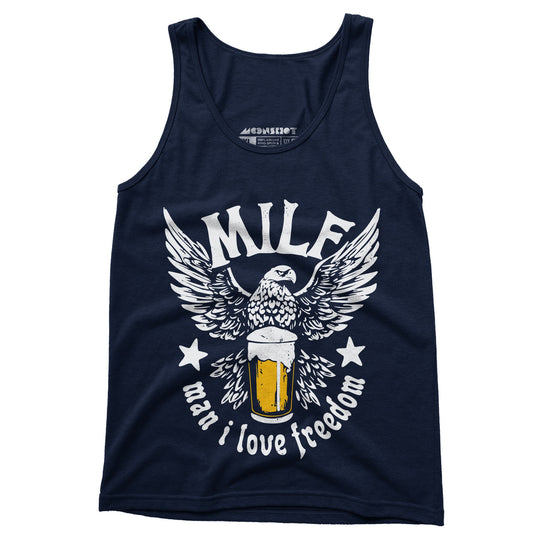 MILF Man I Love Freedom - Unisex Tank Top
