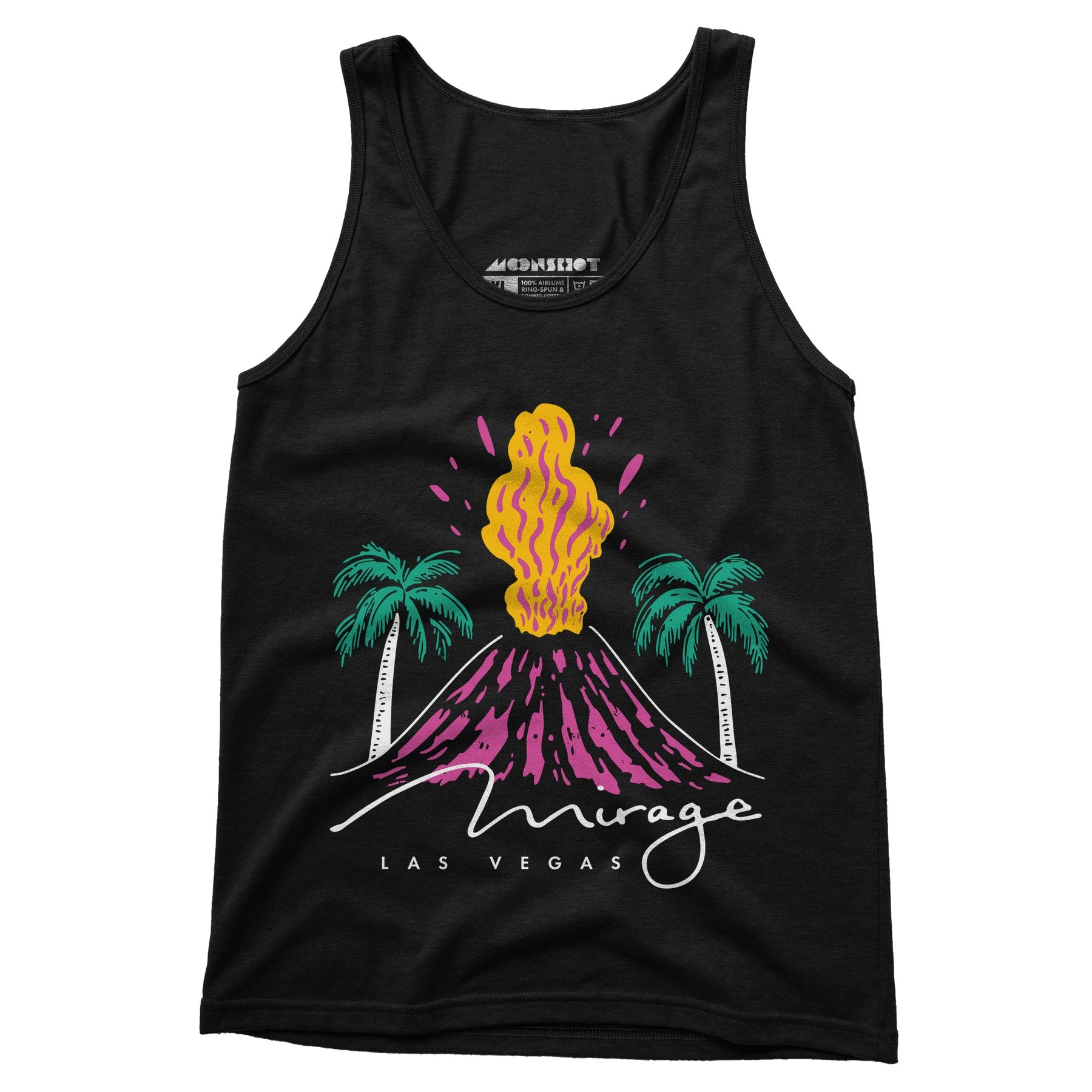 Mirage Volcano - Vintage Las Vegas - Unisex Tank Top