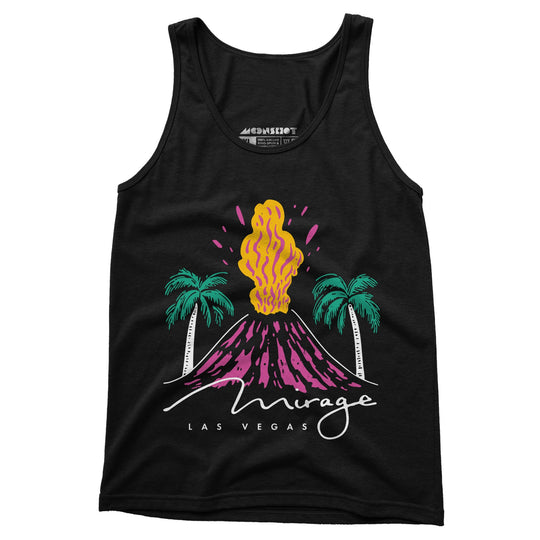 Mirage Volcano - Vintage Las Vegas - Unisex Tank Top