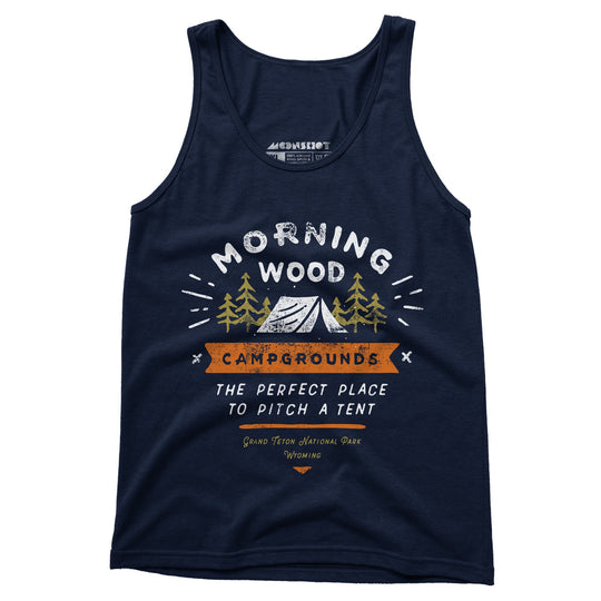 Morning Wood Campgrounds - Unisex Tank Top
