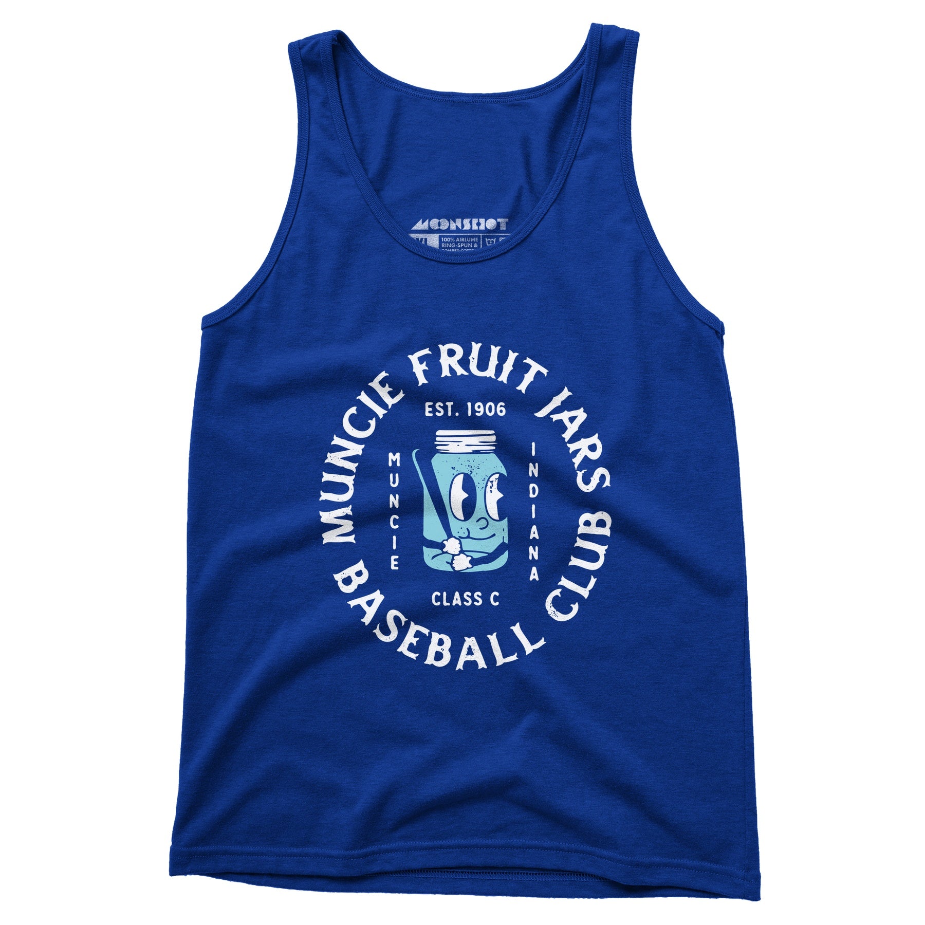 Muncie Fruit Jars - Indiana - Vintage Defunct Baseball Teams - Unisex Tank Top