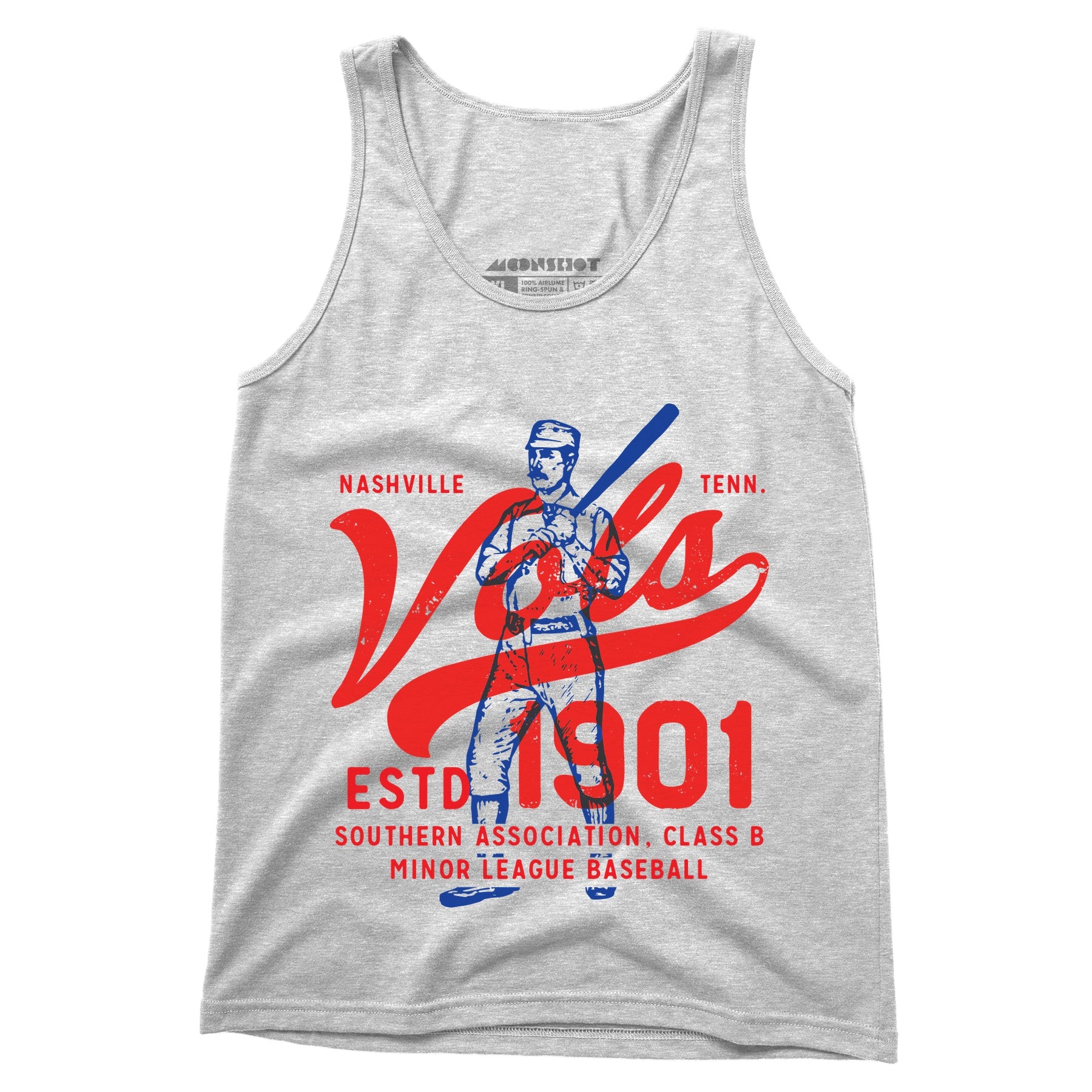 Nashville Vols - Tennessee - Vintage Defunct Baseball Teams - Unisex Tank Top