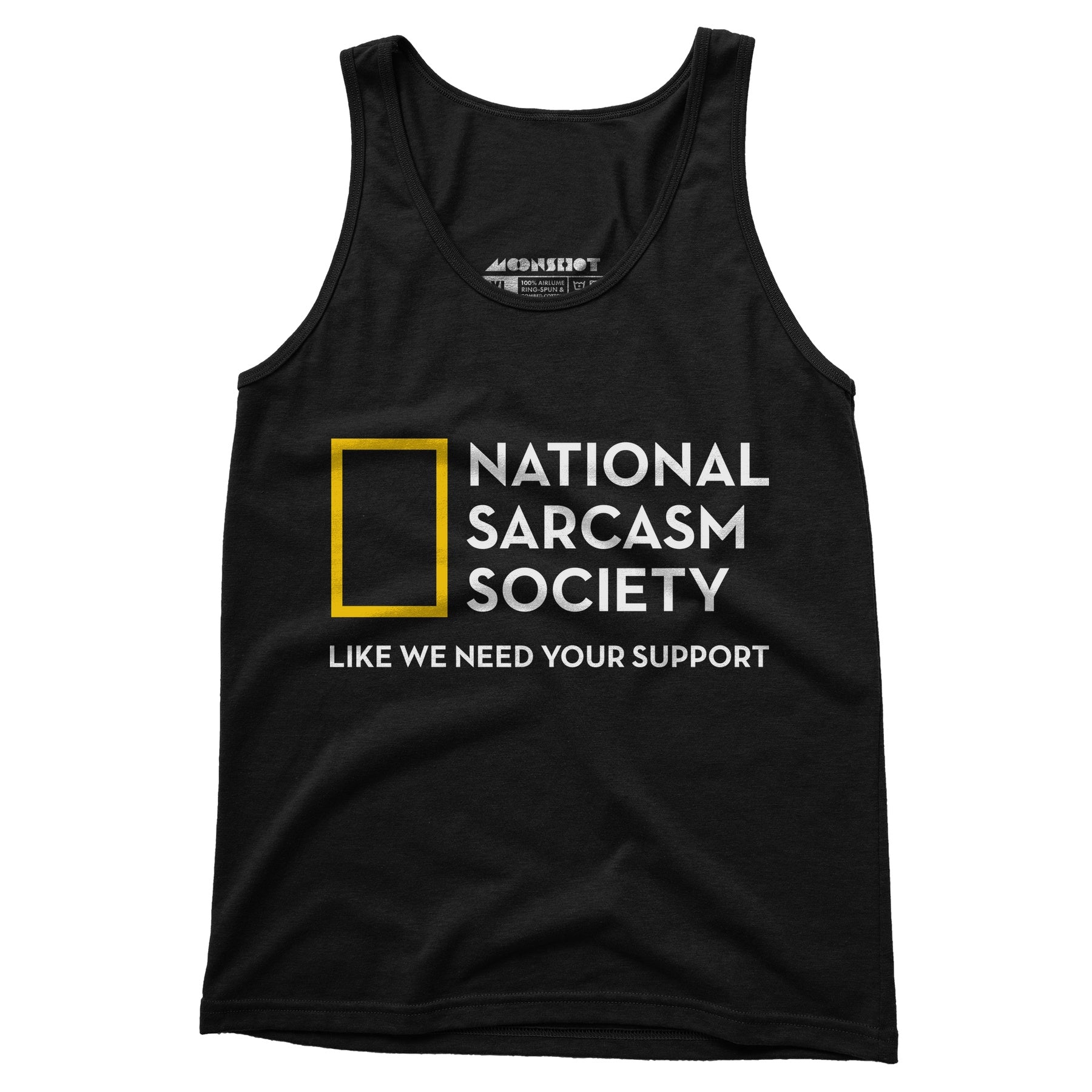 National Sarcasm Society - Unisex Tank Top